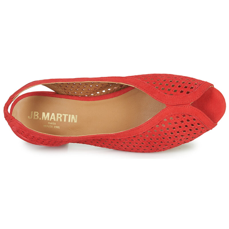 JB Martin LOUISEE Rosso Sandali bassi Donna - 6