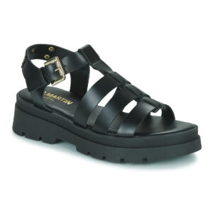 JB Martin DELICE Schwarze niedrige Sandalen f&uuml;r Damen