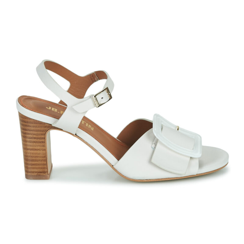JB Martin ESPIEGLE Bianco Sandali con tacco Donna - 2