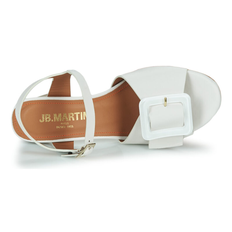 JB Martin ESPIEGLE Bianco Sandali con tacco Donna - 6