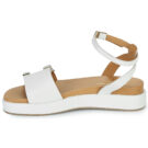 JB Martin LINA Bianco Sandali con zeppa Donna - 4