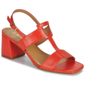 JB Martin VITALIE Rote Sandalen mit Absatz f&uuml;r Damen