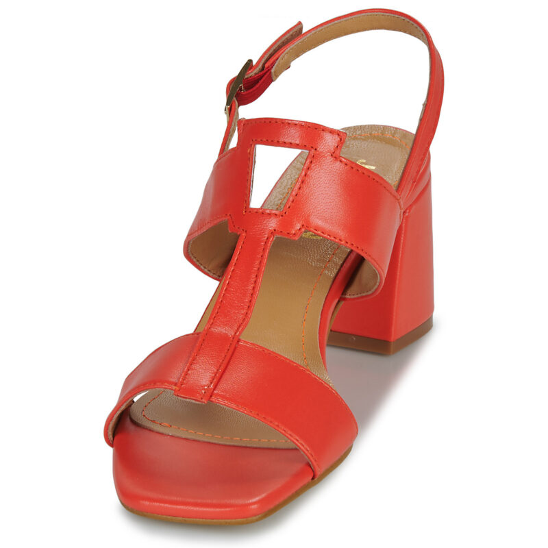 JB Martin VITALIE Rosso Sandali con tacco Donna - 3