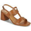 JB Martin VITALIE Brown Women's Heeled Sandals