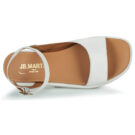 JB Martin LUCE Bianco Sandali con zeppa Donna - 7