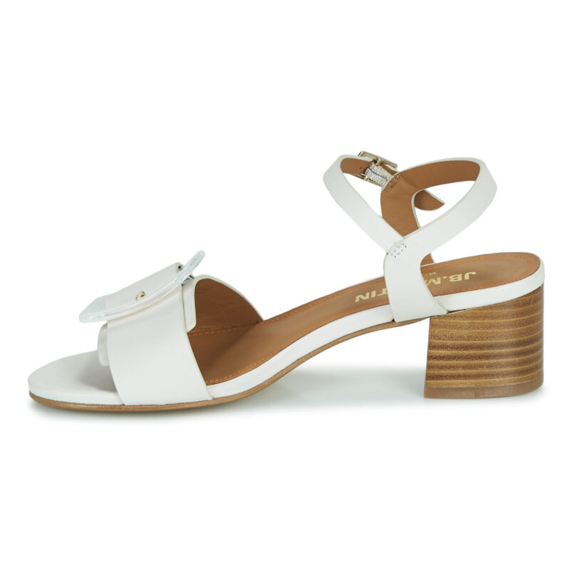 JB Martin ELIANE Bianco Sandali con tacco Donna - 4