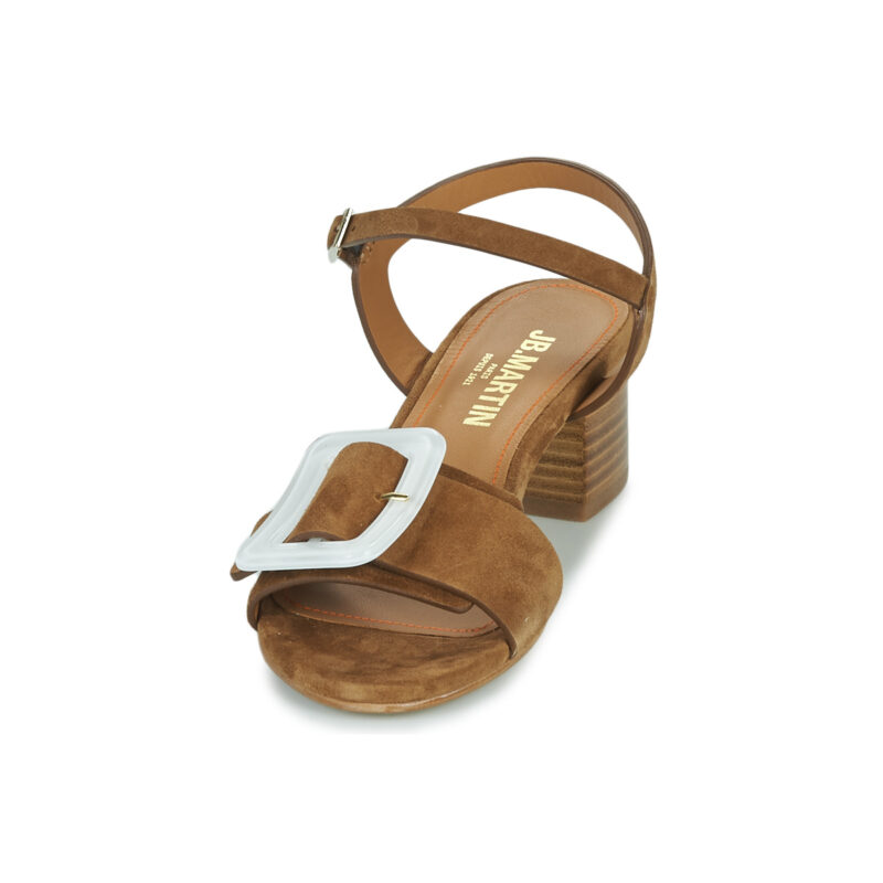 JB Martin ELIANE Marrone Sandali con tacco Donna - 3
