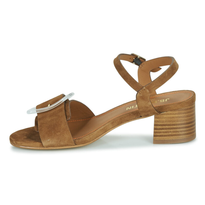 JB Martin ELIANE Marrone Sandali con tacco Donna - 4