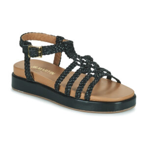 JB Martin LIMBO Schwarze Keilsandalen f&uuml;r Damen