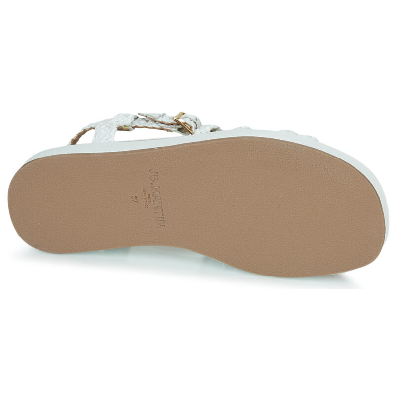 JB Martin LIMBO Bianco Sandali con zeppa Donna - 7