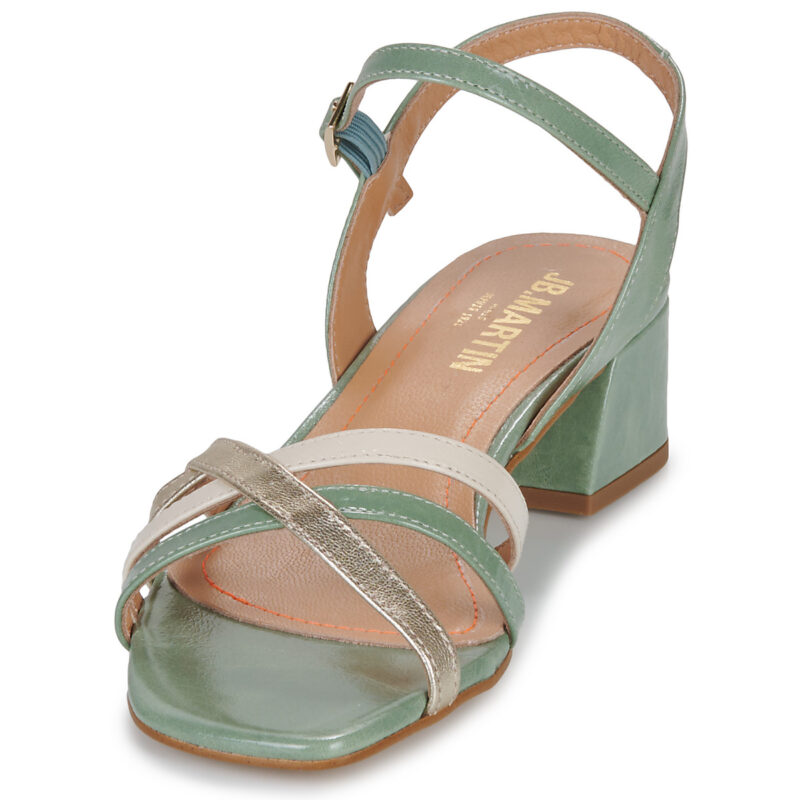 JB Martin VICTORIA Verde Sandali con tacco Donna - 3