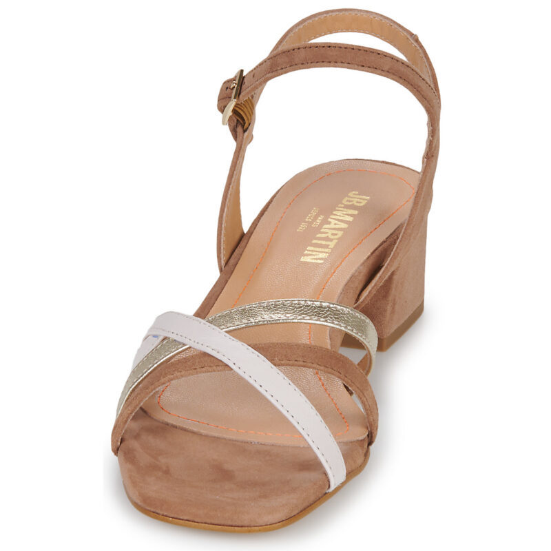 JB Martin VICTORIA Marrone Sandali con tacco Donna - 3