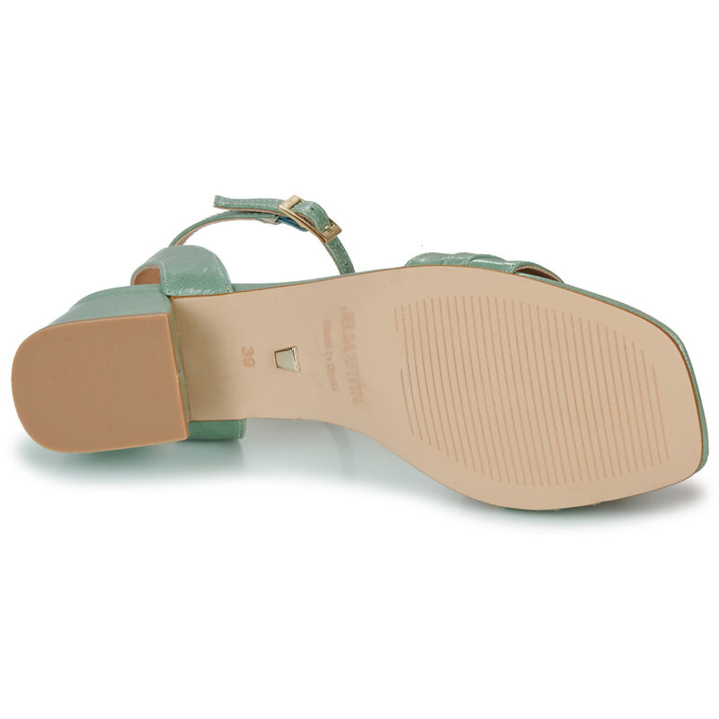 JB Martin VITAMINE Verde Sandali con tacco Donna - 7