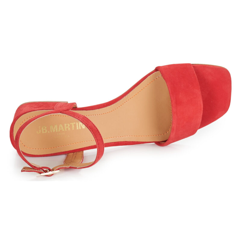JB Martin 1VALSER Rosso Sandali con tacco Donna - 6