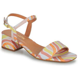 JB Martin 1VALSER Mehrfarbige Damen-Sandalen mit Absatz