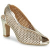 JB Martin 1LUXE Oro Sandali con tacco Donna