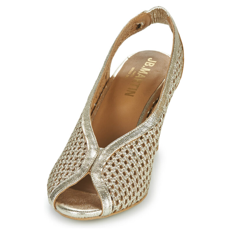 JB Martin 1LUXE Oro Sandali con tacco Donna - 3