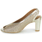 JB Martin 1LUXE Oro Sandali con tacco Donna - 4