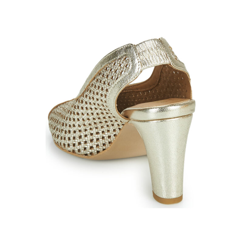 JB Martin 1LUXE Oro Sandali con tacco Donna - 5