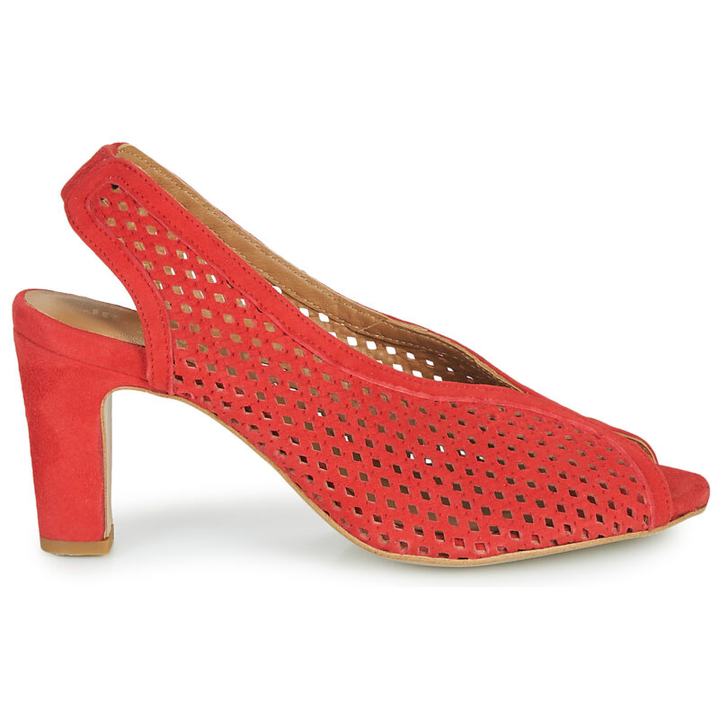 JB Martin 1LUXE Rosso Sandali con tacco Donna - 2