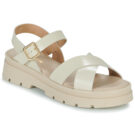 JB Martin 1DECIDEE Bianco Sandali con zeppa Donna - 1