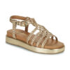 JB Martin LIMBO Oro Sandali con zeppa Donna