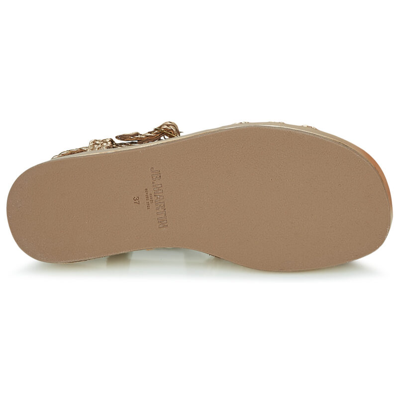 JB Martin LIMBO Oro Sandali con zeppa Donna - 7