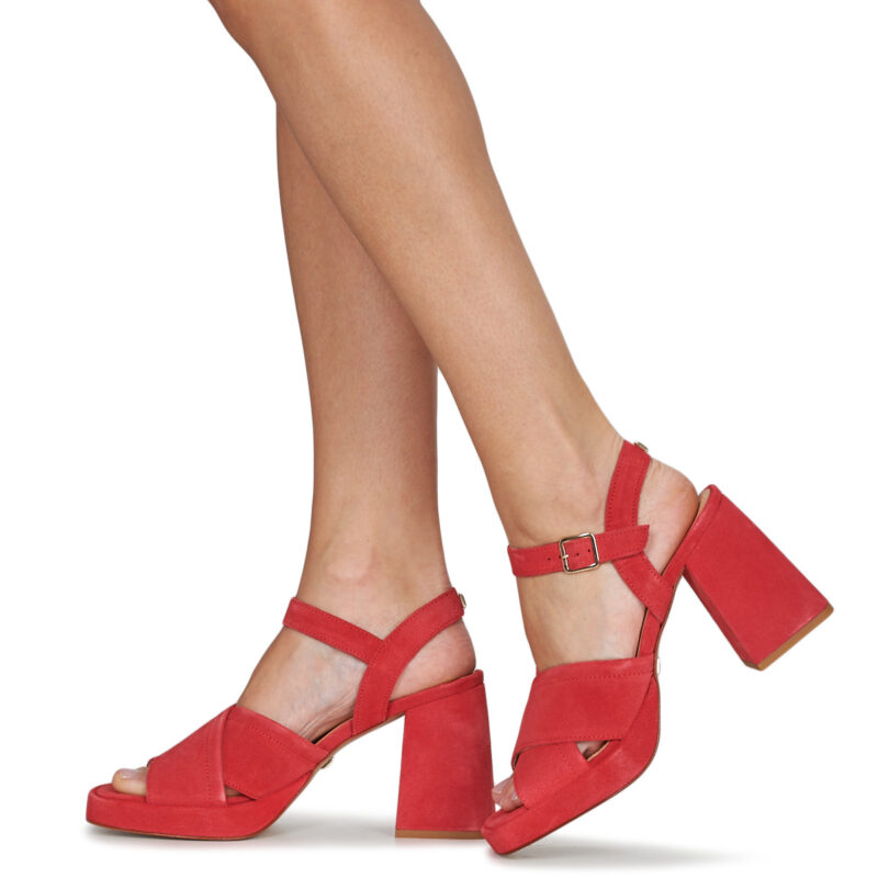 JB Martin ORPHEE Rosa Sandali con tacco Donna - 8