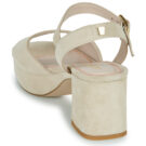 JB Martin ORIA Beige Sandali con tacco Donna - 5