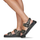 Guess FABELIS Nero Sandali bassi Donna - 8