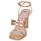 Bronx ALADIN-SANDAL Oro Sandali con tacco Donna - 3