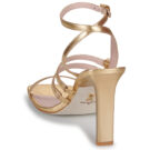 Bronx ALADIN-SANDAL Oro Sandali con tacco Donna - 5