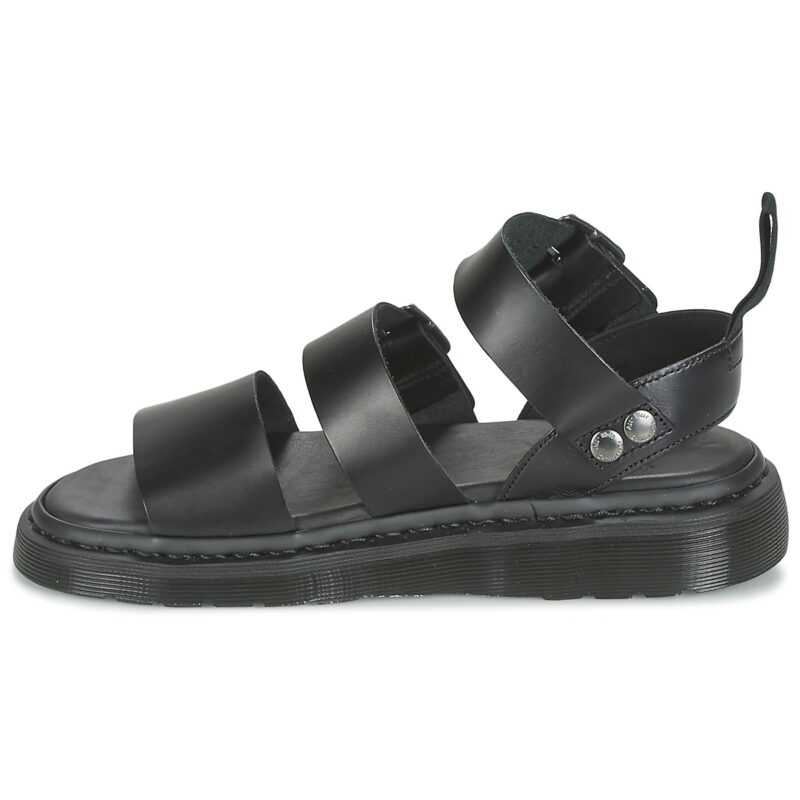 Dr. Martens GRYPHON BLACK BRANDO Nero Sandali bassi Donna - 4