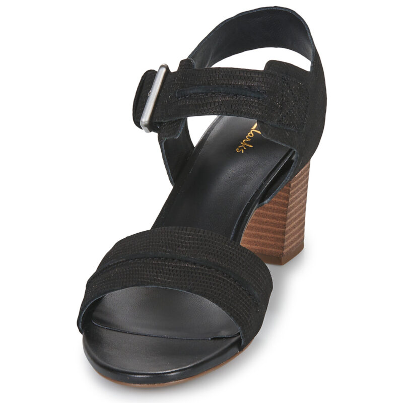 Clarks KARSEAHI SEAM Noir Sandales &agrave; talon Femme - 3