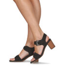 Clarks KARSEAHI SEAM Noir Sandales &agrave; talon Femme - 8