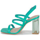 Moony Mood PELINA Verde Sandali con tacco Donna - 4