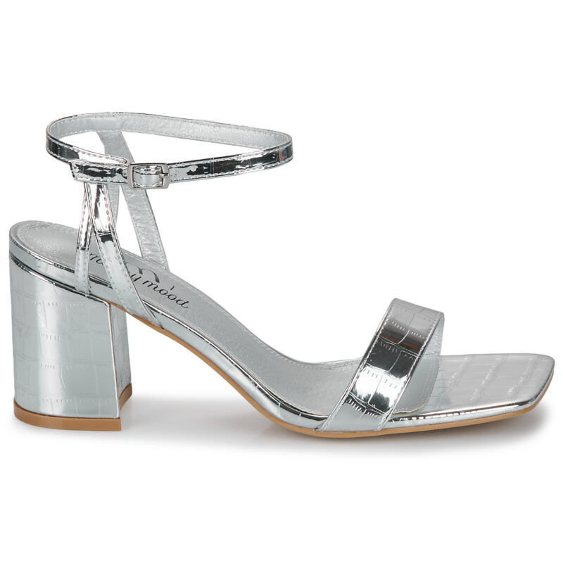 Moony Mood ANDROMA Silver Heeled Sandals Women - 2