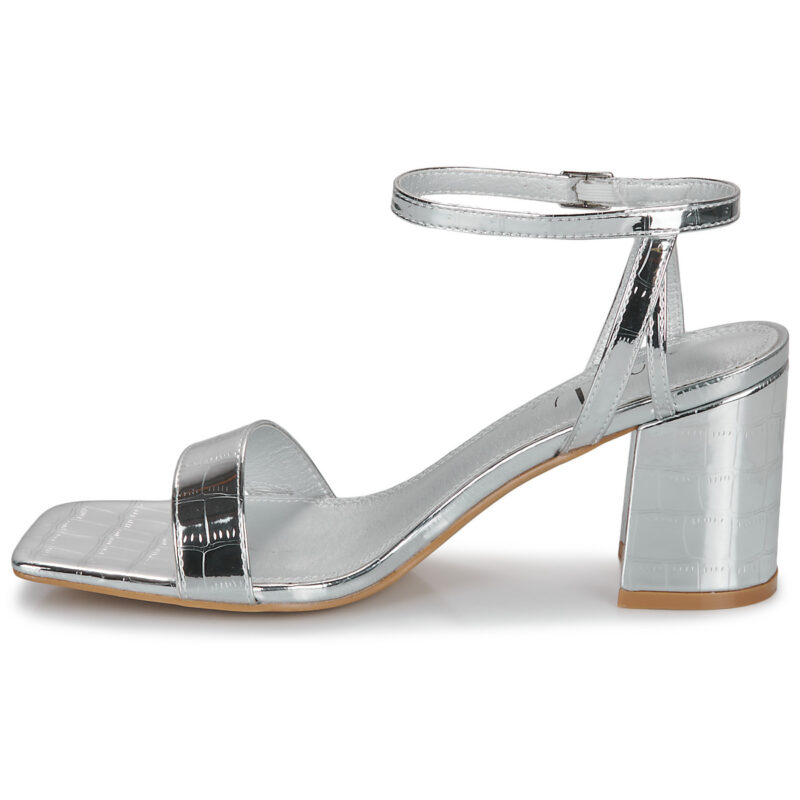 Moony Mood ANDROMA Silver Heeled Sandals Women - 4