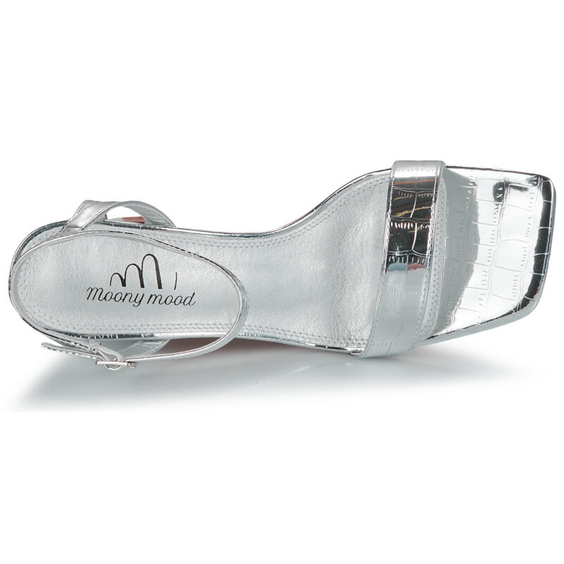 Moony Mood ANDROMA Silver Heeled Sandals Women - 6