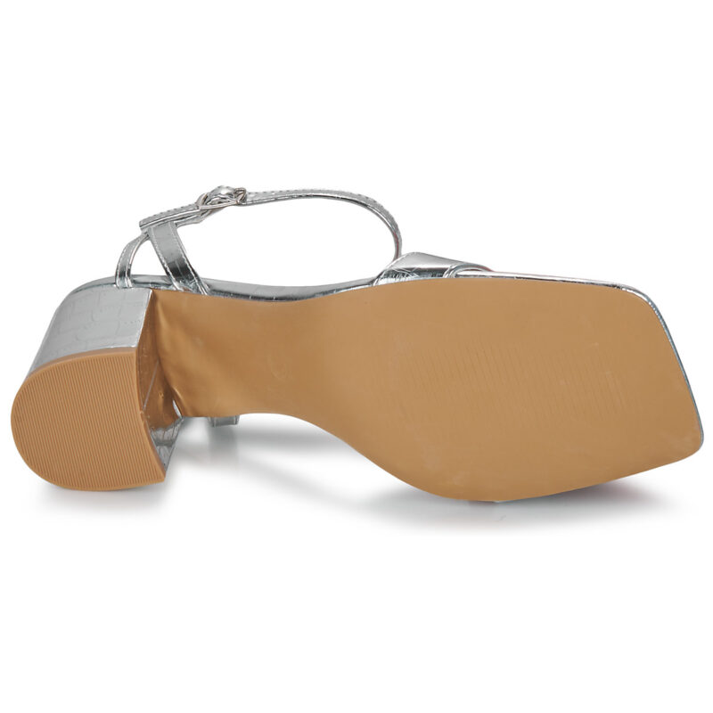Moony Mood ANDROMA Silver Heeled Sandals Women - 7