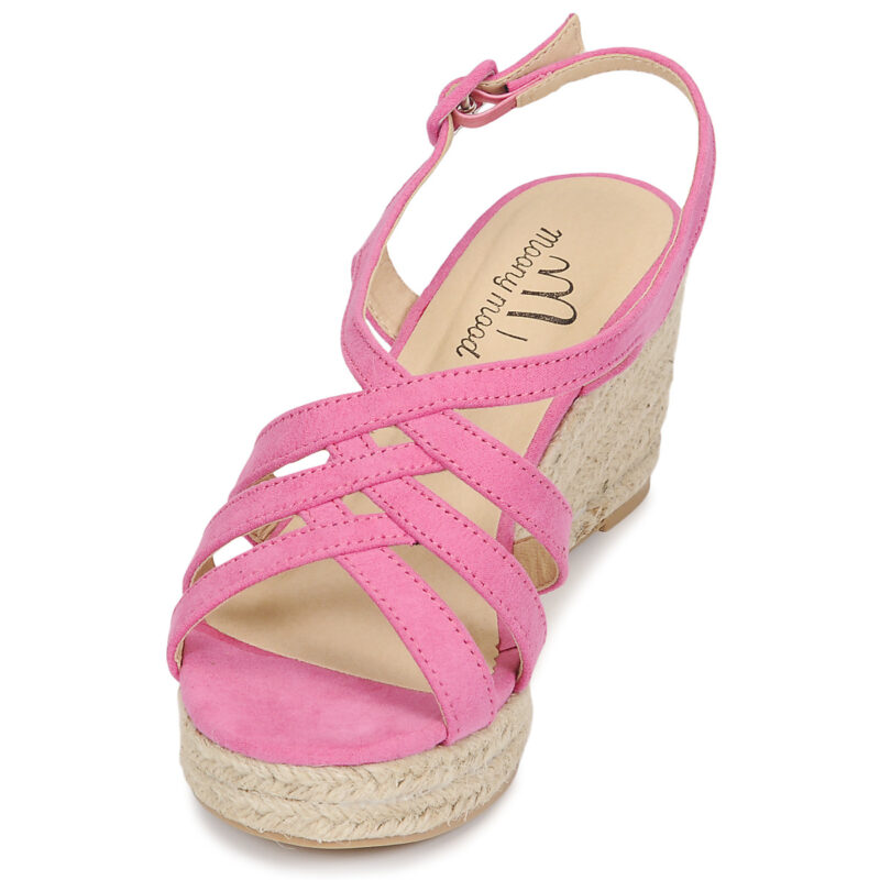 Moony Mood ONICE Rosa Keilabsatz-Sandalen Damen - 3
