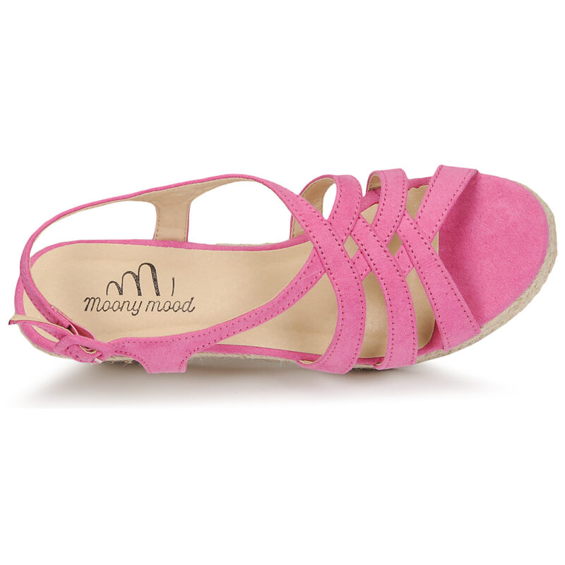 Moony Mood ONICE Rosa Keilabsatz-Sandalen Damen - 6