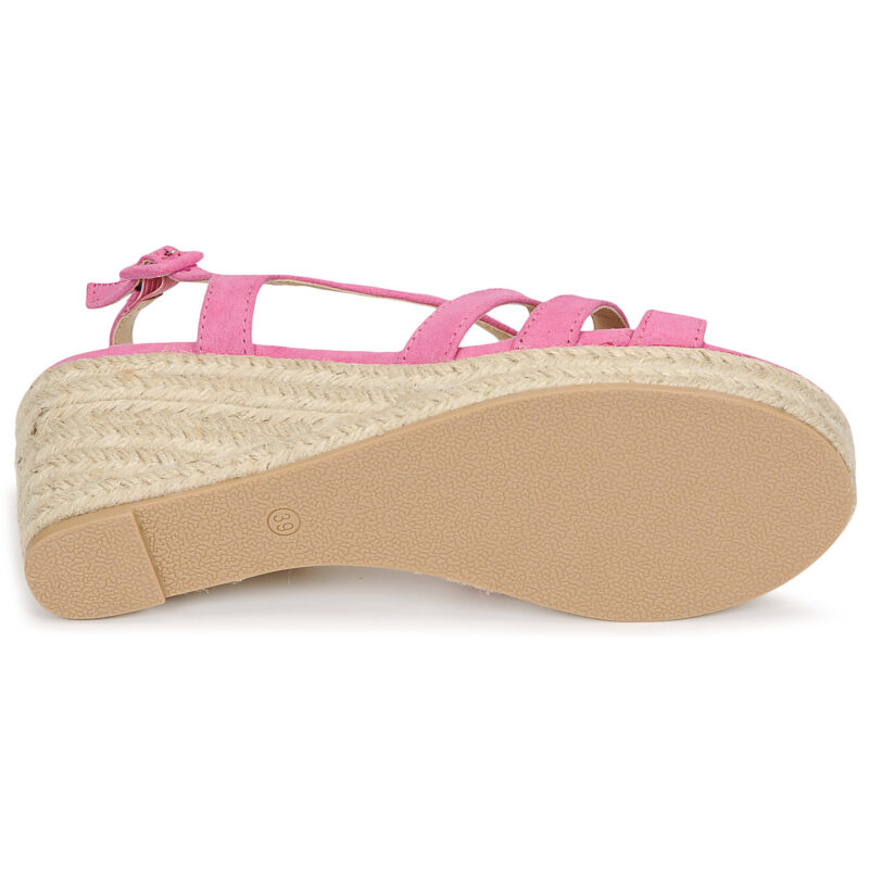 Moony Mood ONICE Rosa Keilabsatz-Sandalen Damen - 7