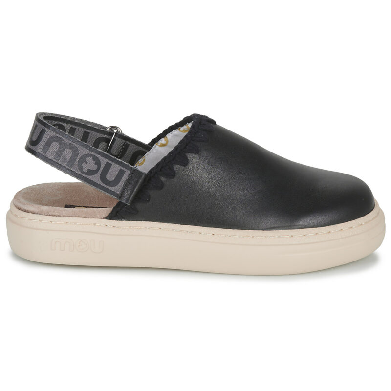 Mou Sandales basses noires pour femmes MU.SW411012C-BLA - Pointure 2
