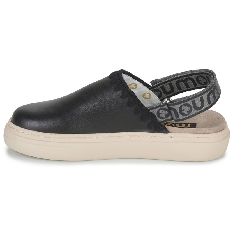 Mou Sandales basses noires pour femmes MU.SW411012C-BLA - Pointure 4
