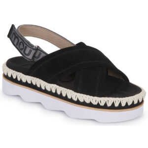 Mou  MU.SW581001A-BLA  Nero -  Sandali con zeppa  Donna