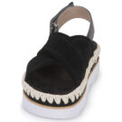 Mou MU.SW581001A-BLA Nero Sandali con zeppa Donna - 3