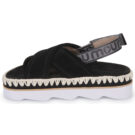 Mou MU.SW581001A-BLA Nero Sandali con zeppa Donna - 4