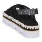 Mou MU.SW581001A-BLA Nero Sandali con zeppa Donna - 5