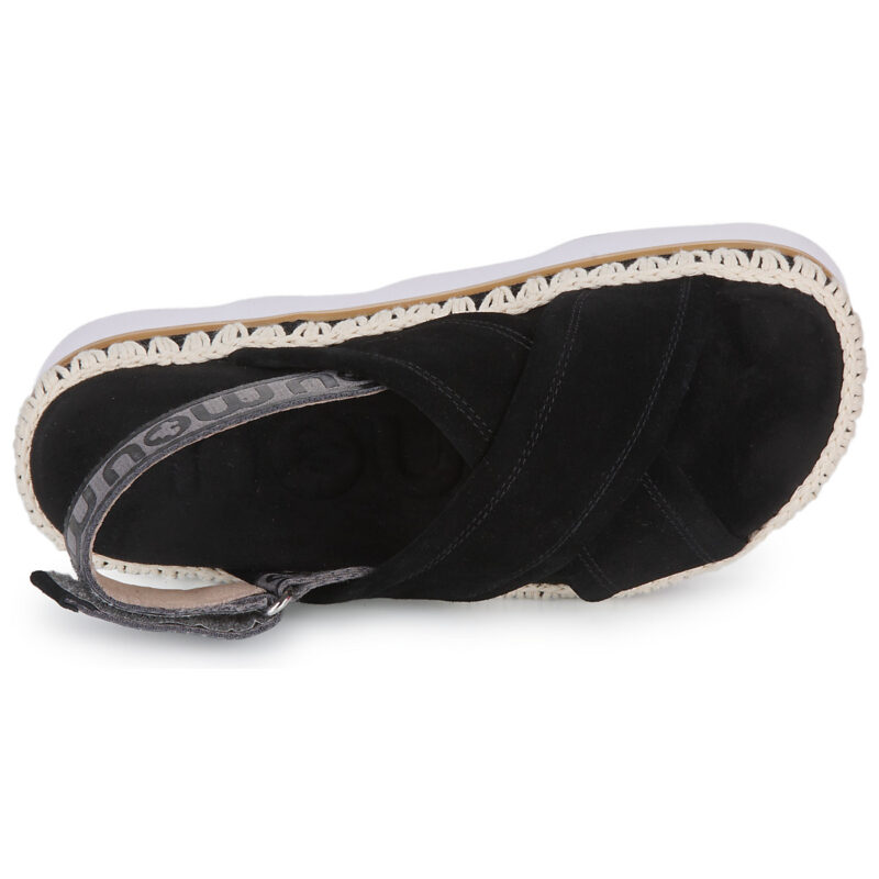 Mou MU.SW581001A-BLA Nero Sandali con zeppa Donna - 6